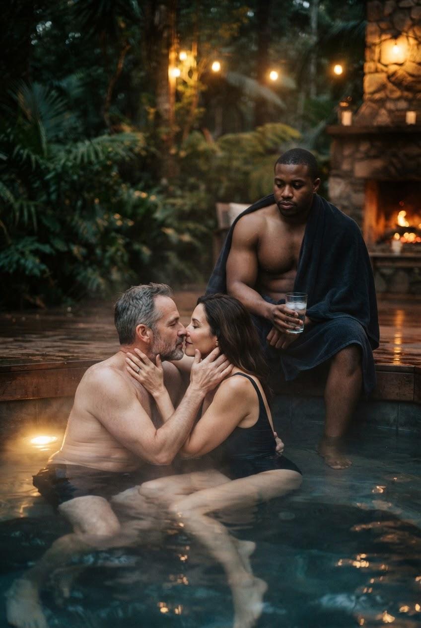 Stag Shares Bride with Stranger in Hot Tub