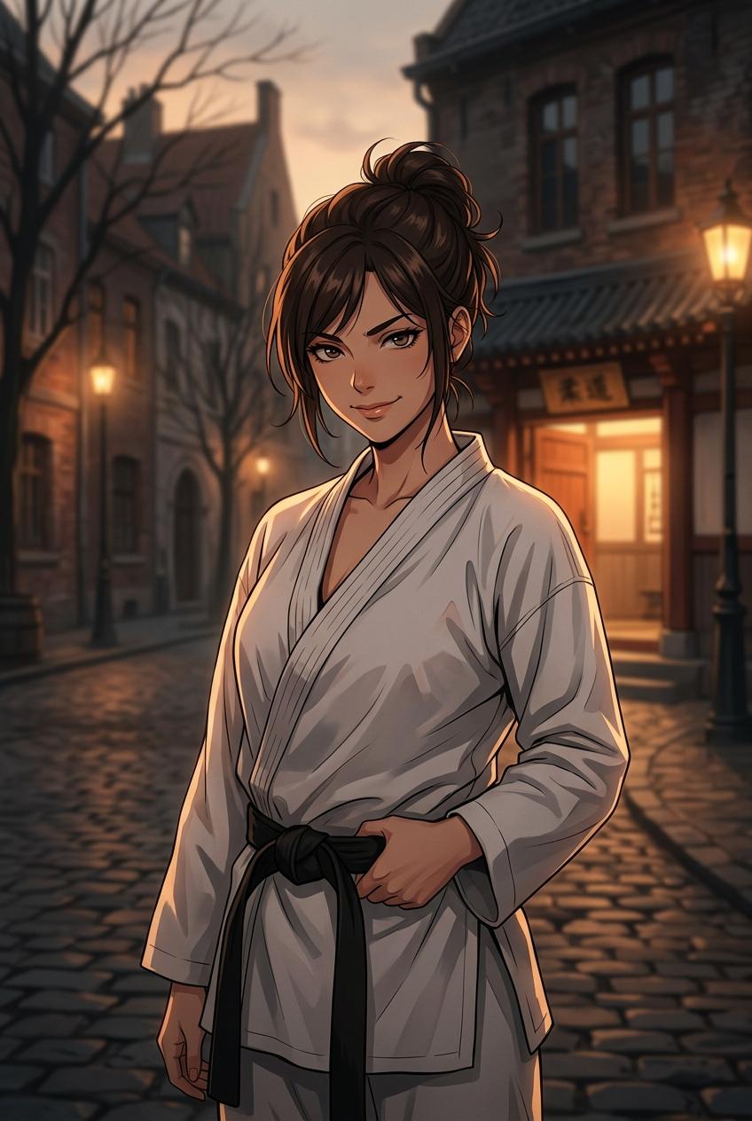 Rowan joins the local Judo gym