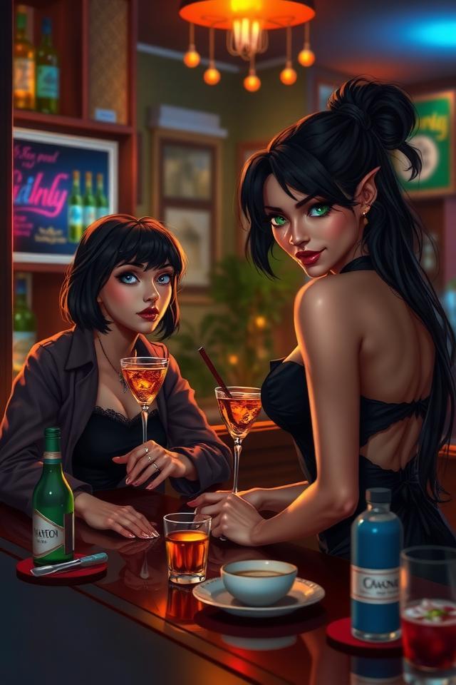 Succubus Seduces Shy Virgin