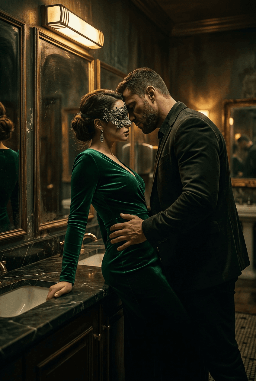 Masked sex in the Club