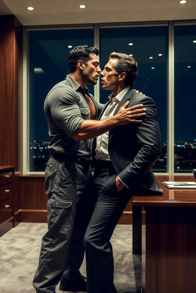 Janitor seduces broken CEO