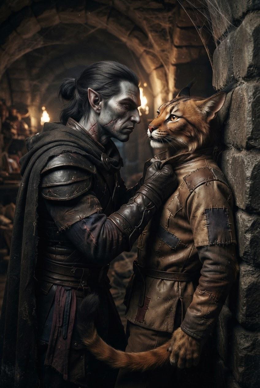 Khajiit Apprentice Gets Caught Stealing