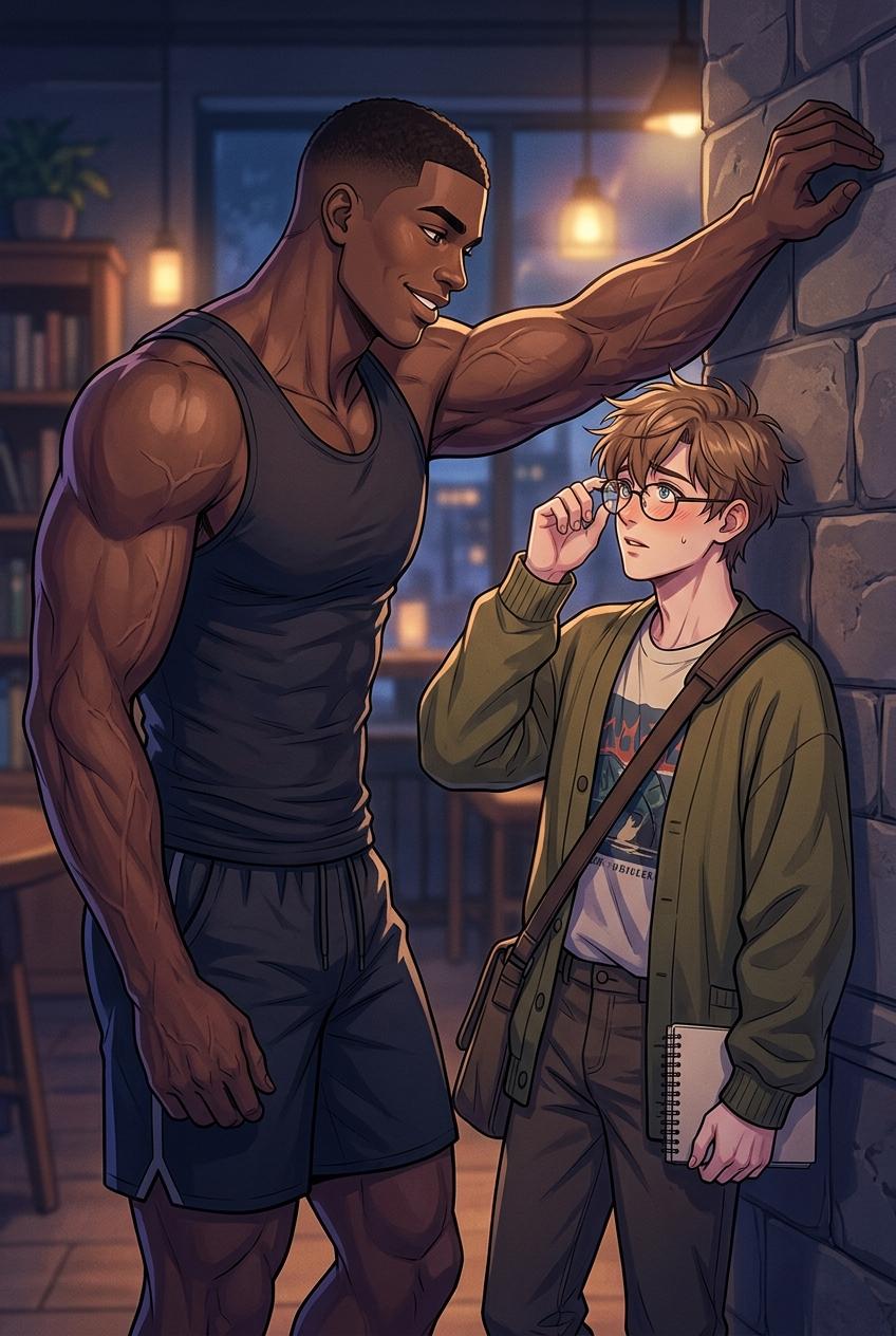 *Jamal First Day with Huge Black Roommate