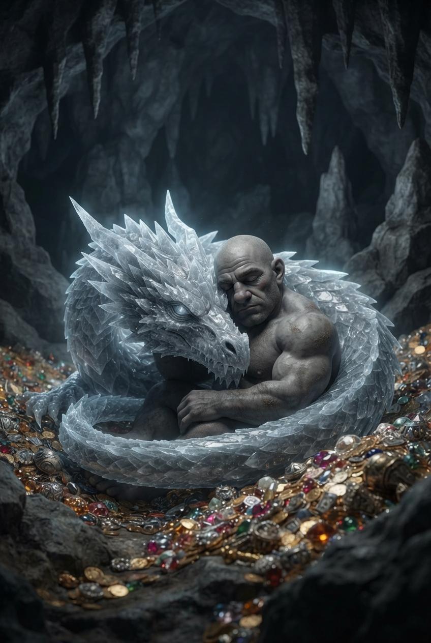 Dwarf Tames Dragon With Breeding Hunger