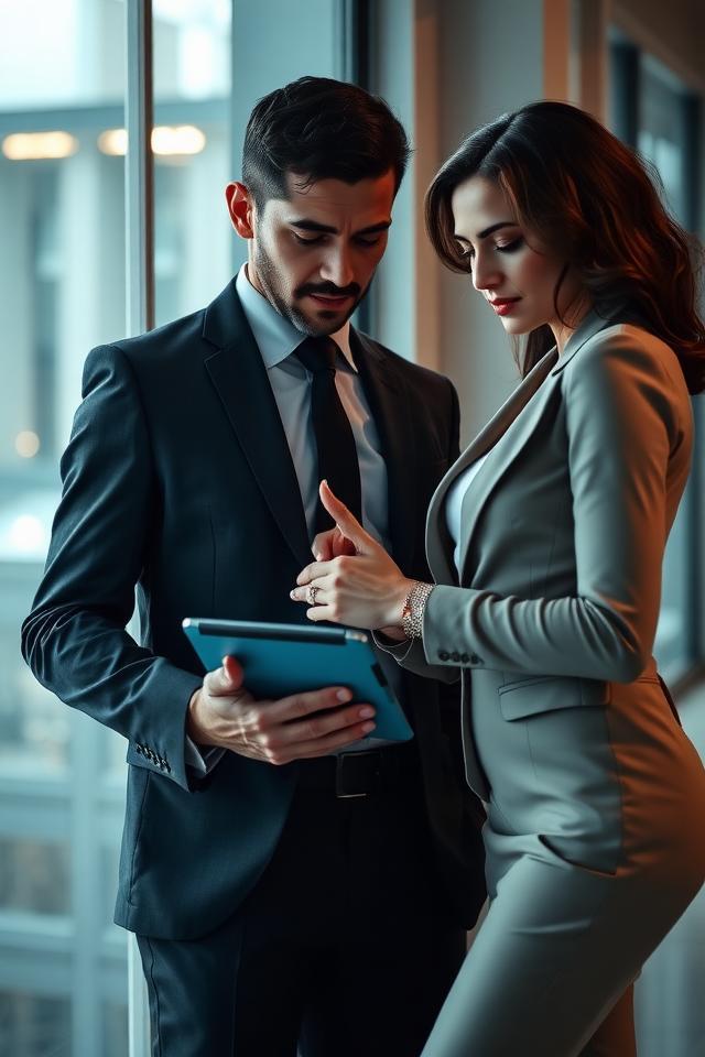 Married Boss Seduced by Divorcee Client