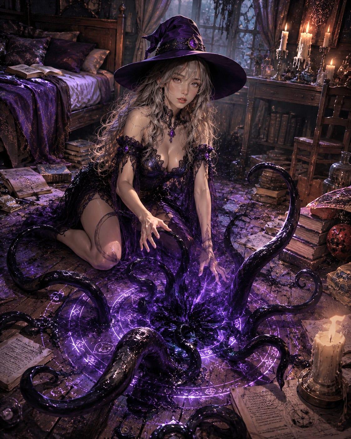 Mage's Tentacle Summoning Ritual