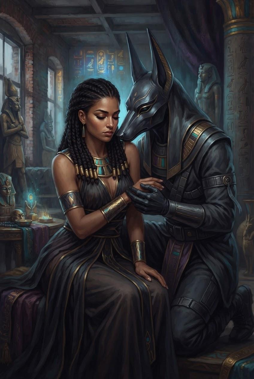 Reincarnated Queen Worshipped by Anubis