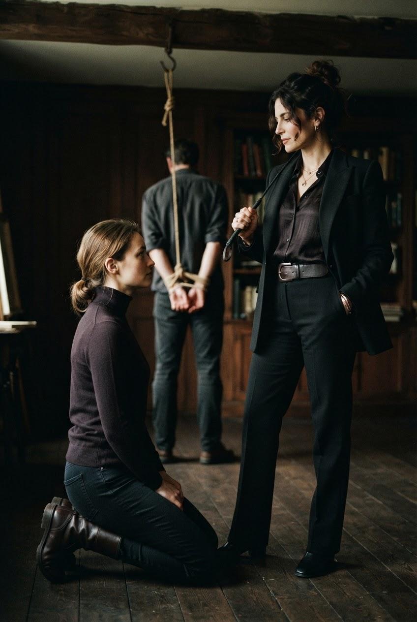 Dominatrix Challenged by Wife