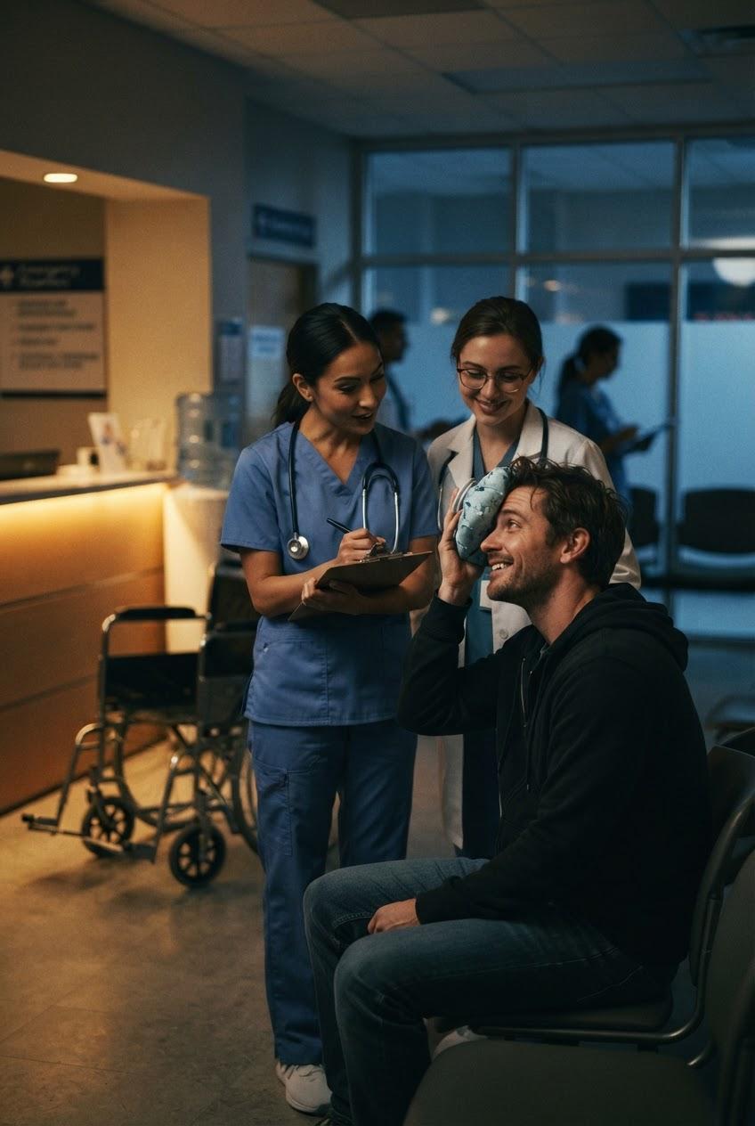 Filled and Trapped: Emergency Room Seduction