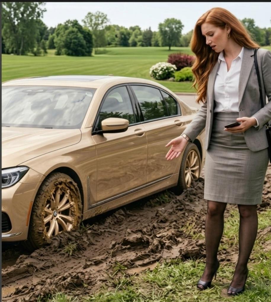 Junior Analyst Stuck in Mud Fucks Herself