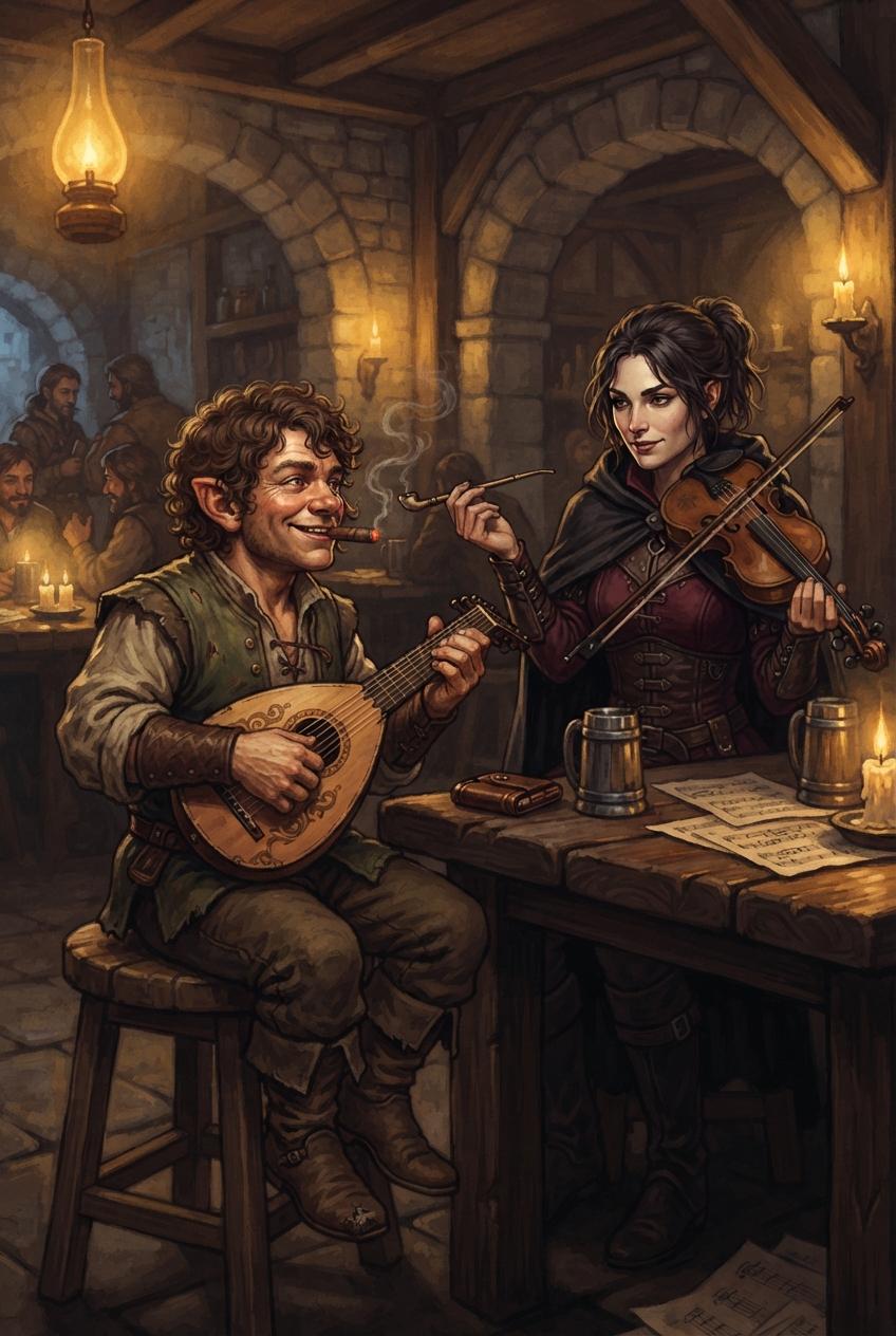 Bard Seduces Dangerous Smoker