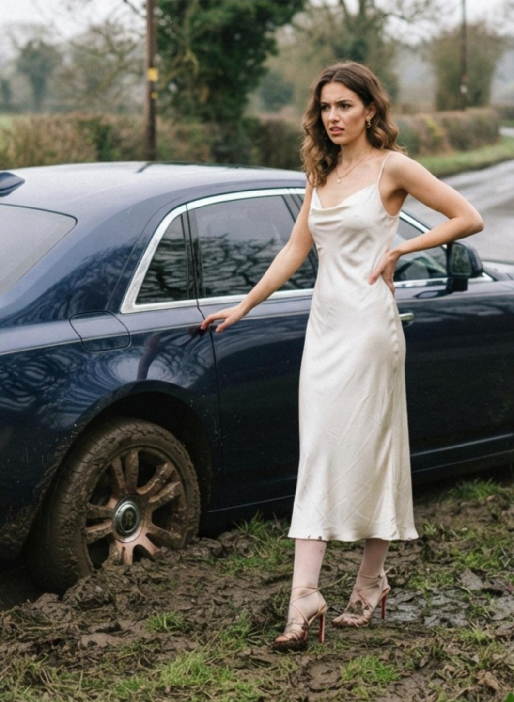 Stranded Rich Woman Gets Filthy & Needs Help
