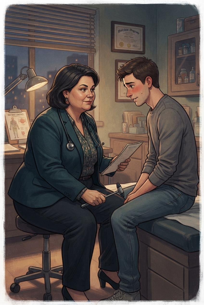 Doctor's Virgin Exam Seduction