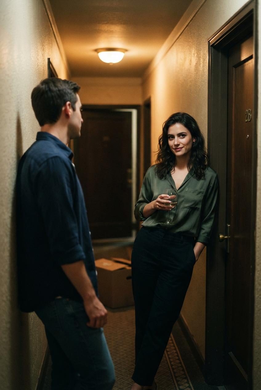 Neighbor Seduces Me Her First Night