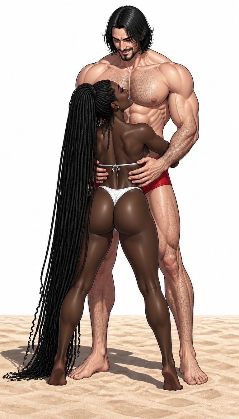 Shauna and Tim beach "adventures".