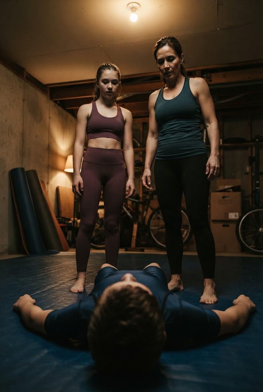 Mom teaches daughter to fight dirty