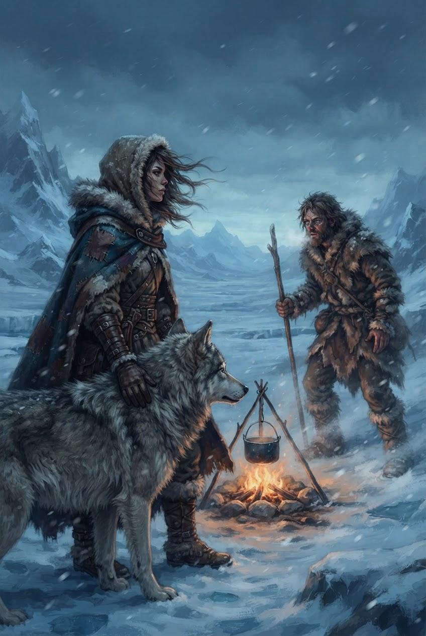 Lone Hunters in the Frozen Wild