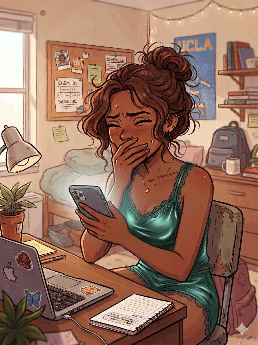 Desperate Girlfriend Exposed to Entire Dorm