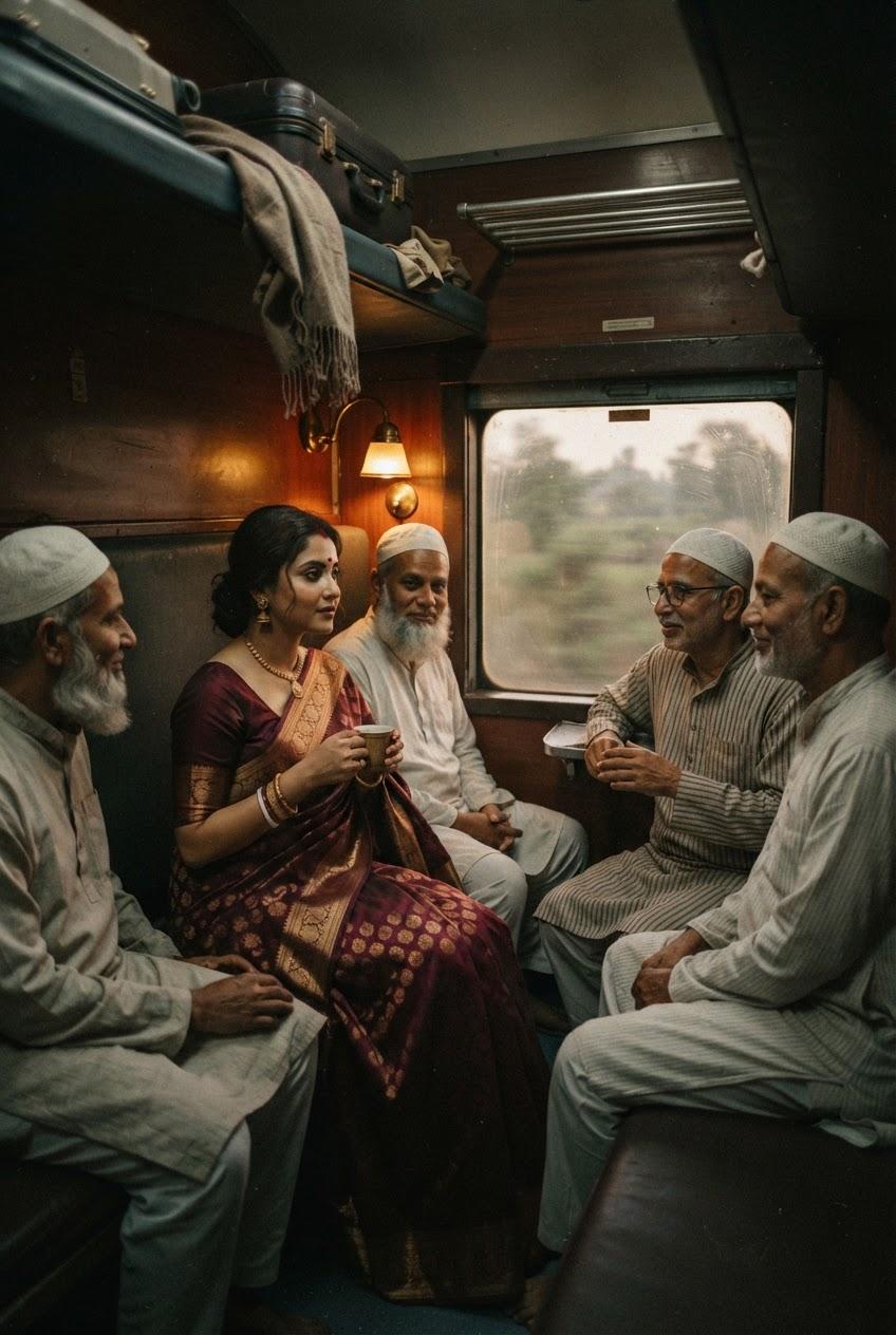 Wife Shared by Strangers on Night Train