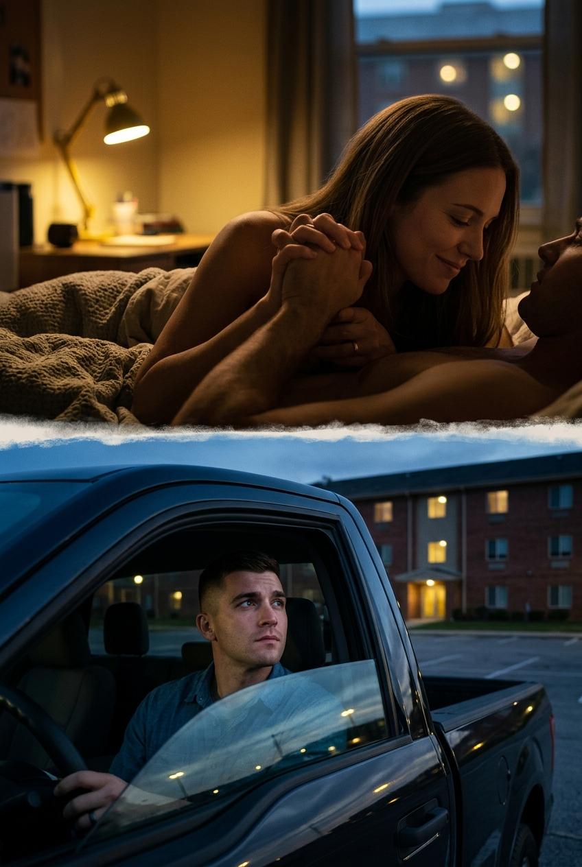 Hubby Encourages Wife to Fuck College Crush