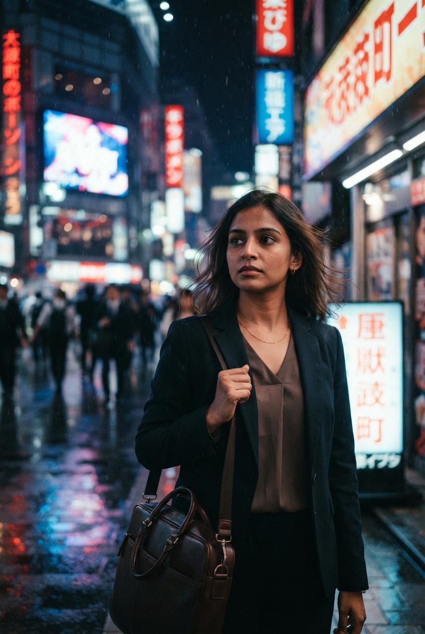 The JAPAN'S Tour of a Indian corporate girl