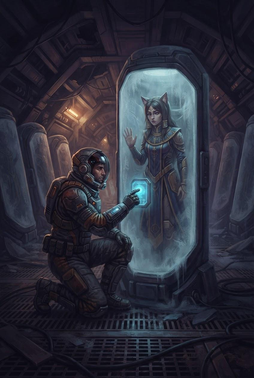 Explorer Claims Alien Priestess