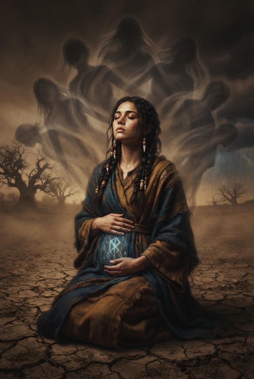 Shaman's Daughter Filled by Storm God