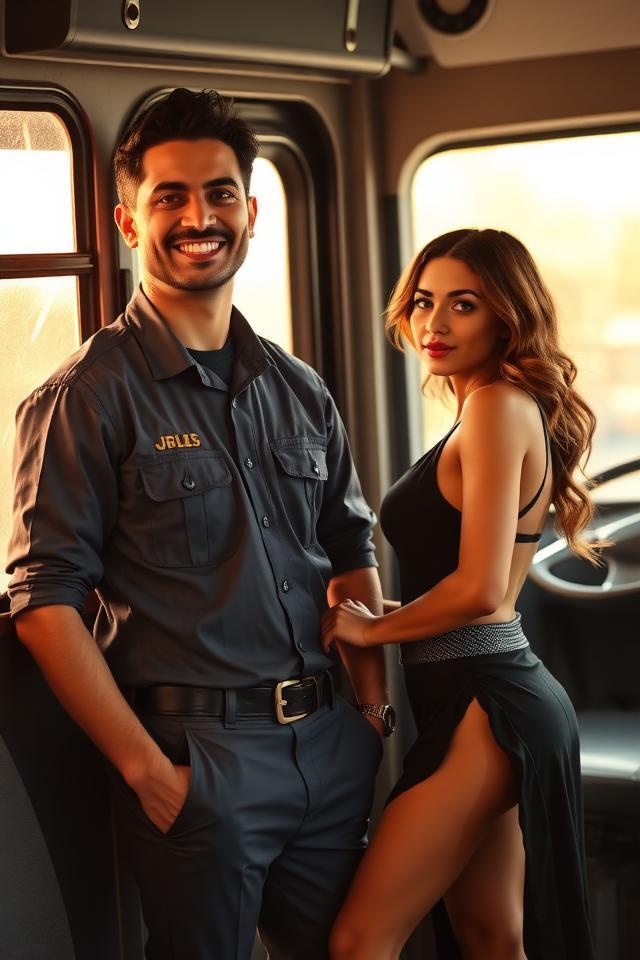 Bus Driver Seduced By Married Conductor
