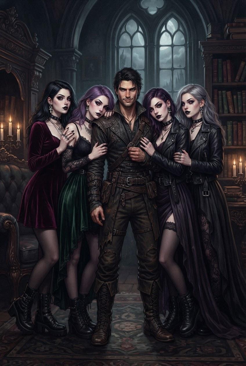 My Girlfriend Shares Me With Her Goth Harem