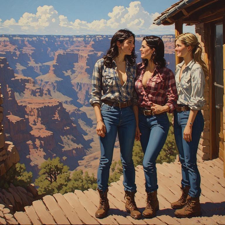 Sisters Share a Desert Threesome With Spirits