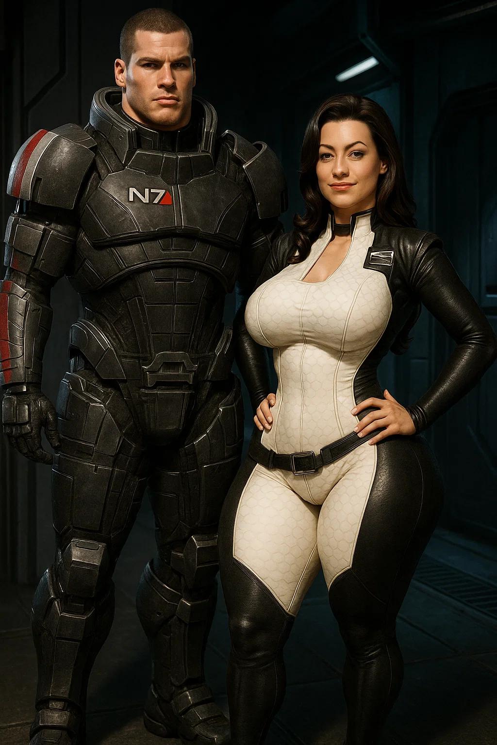 Commander Shepard gets Laid and Saves the Universe