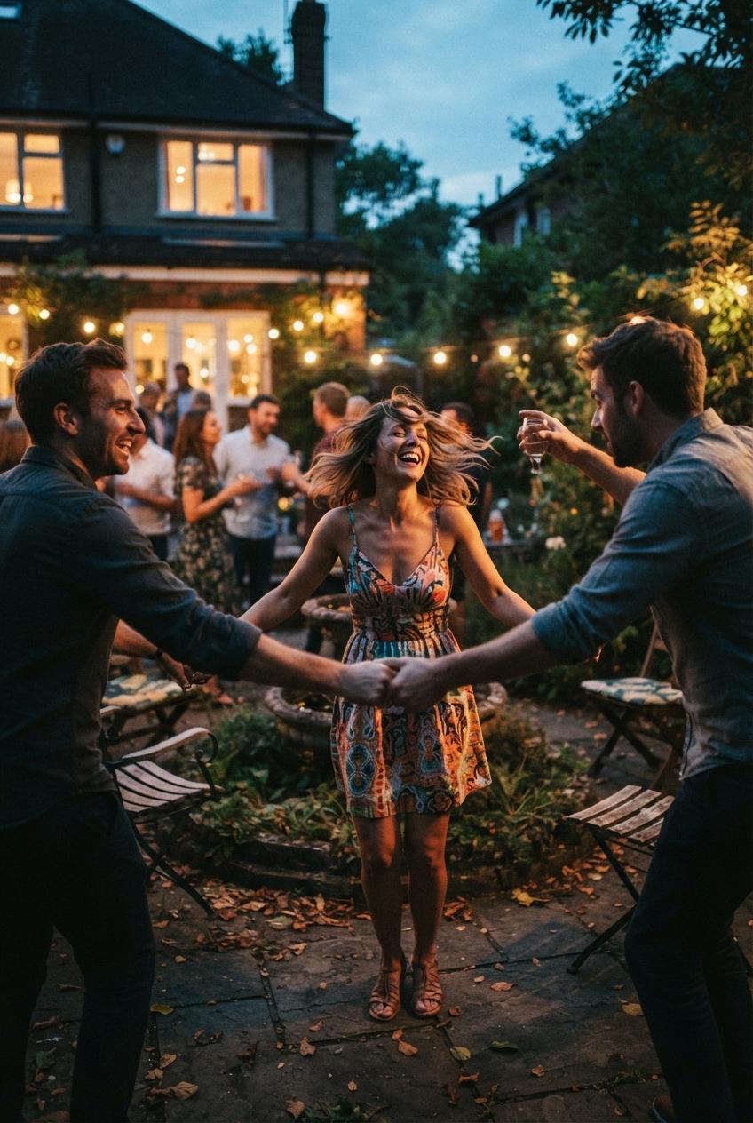 Neighbors Spitroast Humiliated Wife