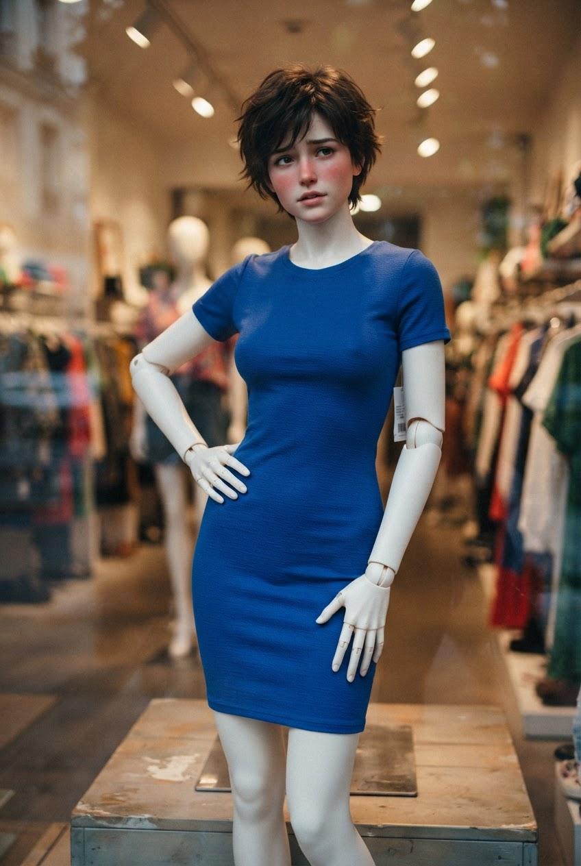 Trapped as a Display Mannequin