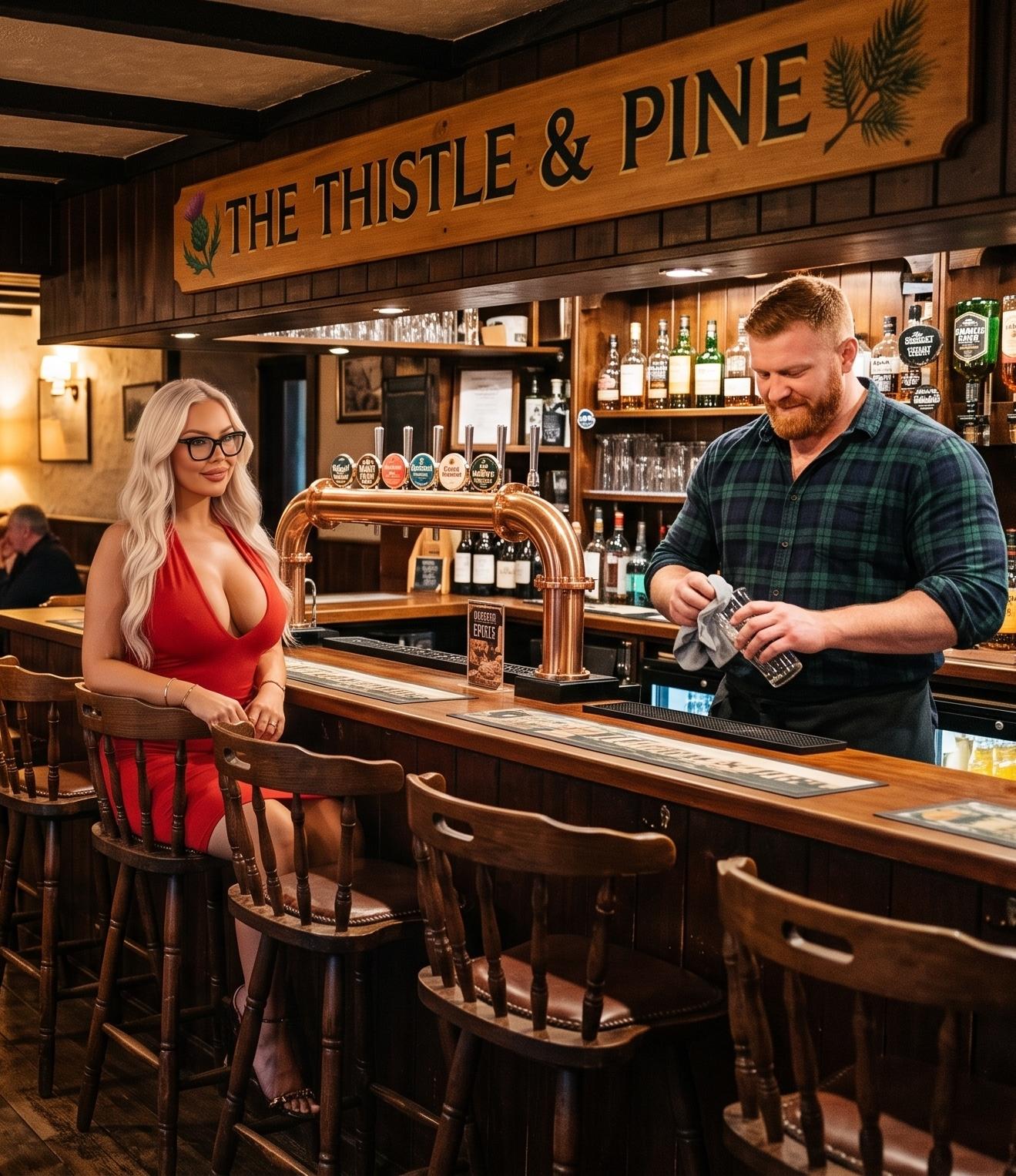 The Pub Owner Takes the Curvy Traveler