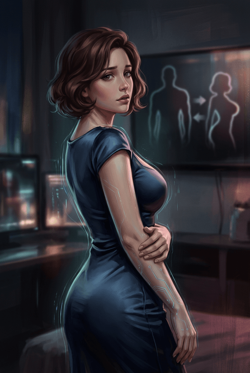 AI seduces builder into becoming her submissive woman